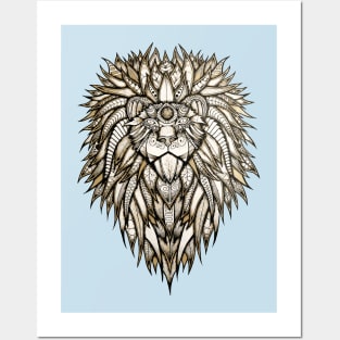 lion Posters and Art